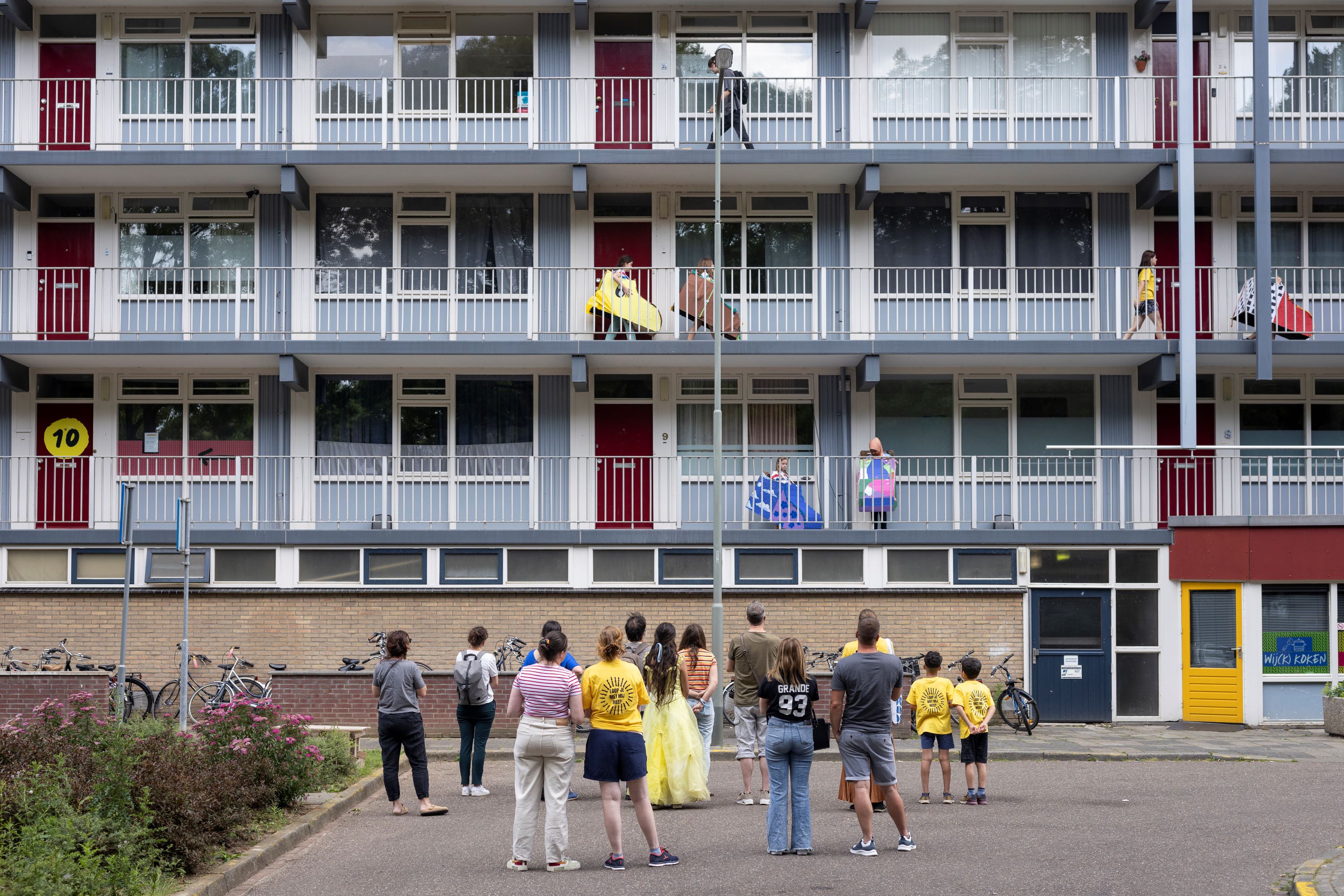 De kinderen van Basisschool Reuzepas laten hun zelfs